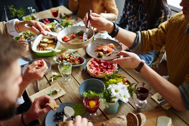 People Having Food